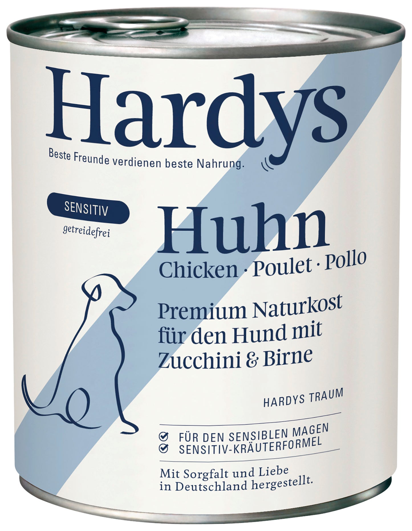 Hardys Huhn mit Zucchini & Birne - Sensitiv 800g