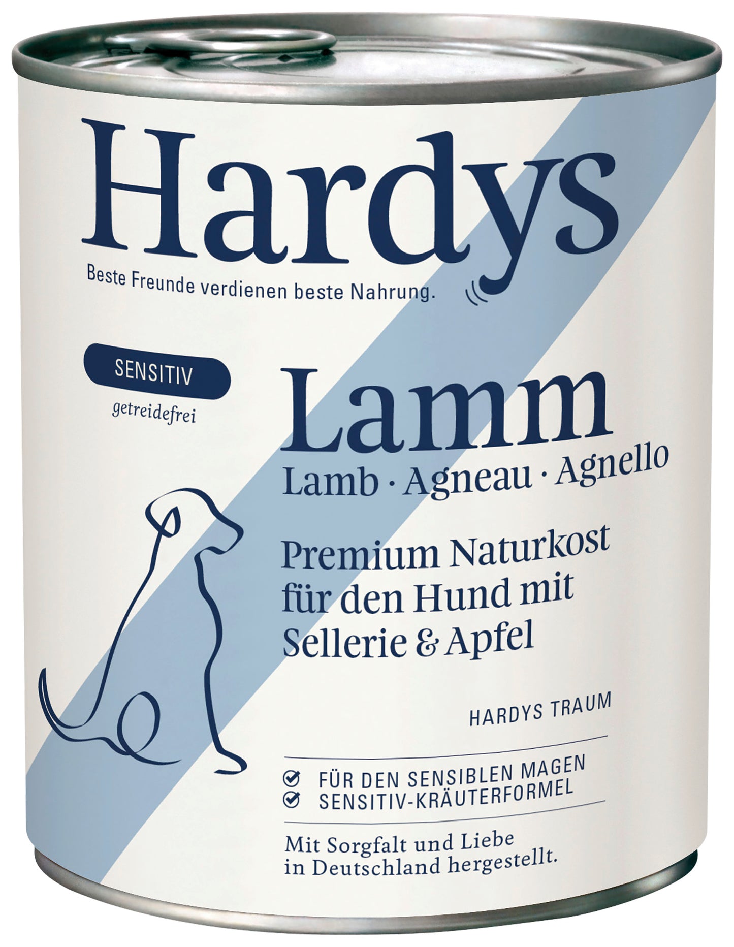 Hardys Lamm mit Sellerie & Apfel - Sensitiv 800g