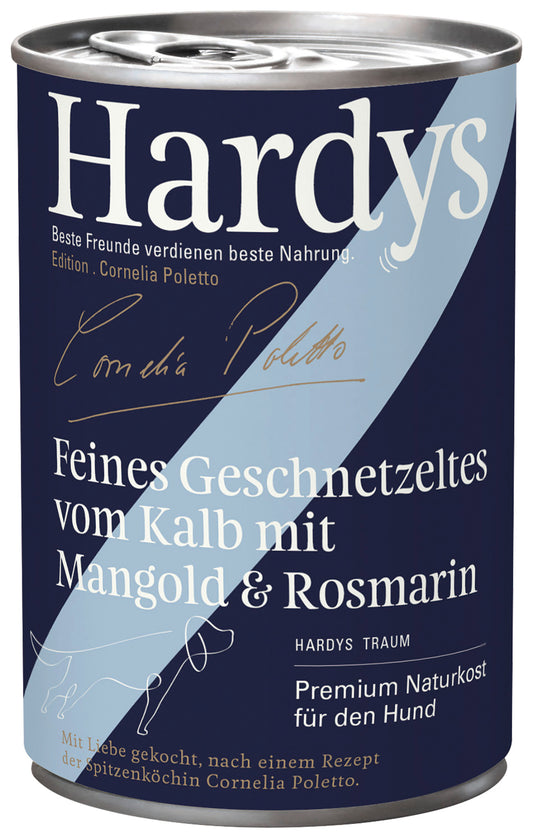 Hardys Edition Poletto • Feines Geschnetzltes vom Kalb mit Mangold 400g