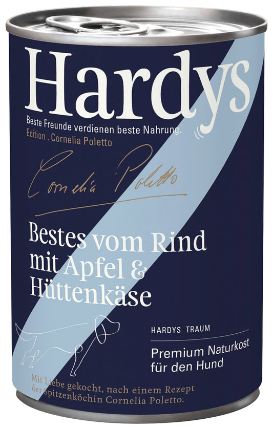 Hardys Edition Poletto • Das Beste vom Rind mit Apfel & Hüttenkäse 400g