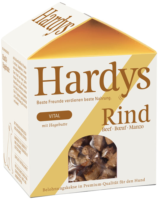 Hardys Rind & Hagebutte 125g