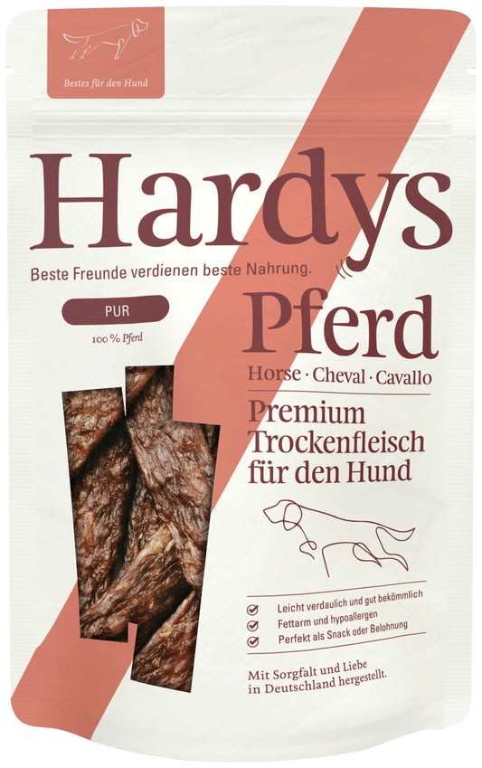 Hardys Fleischstreifen Pferd 100g