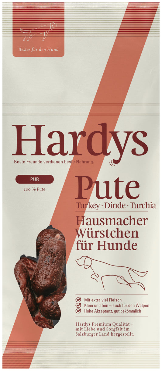 Hardys Hausmacher Würstchen Pute 80g