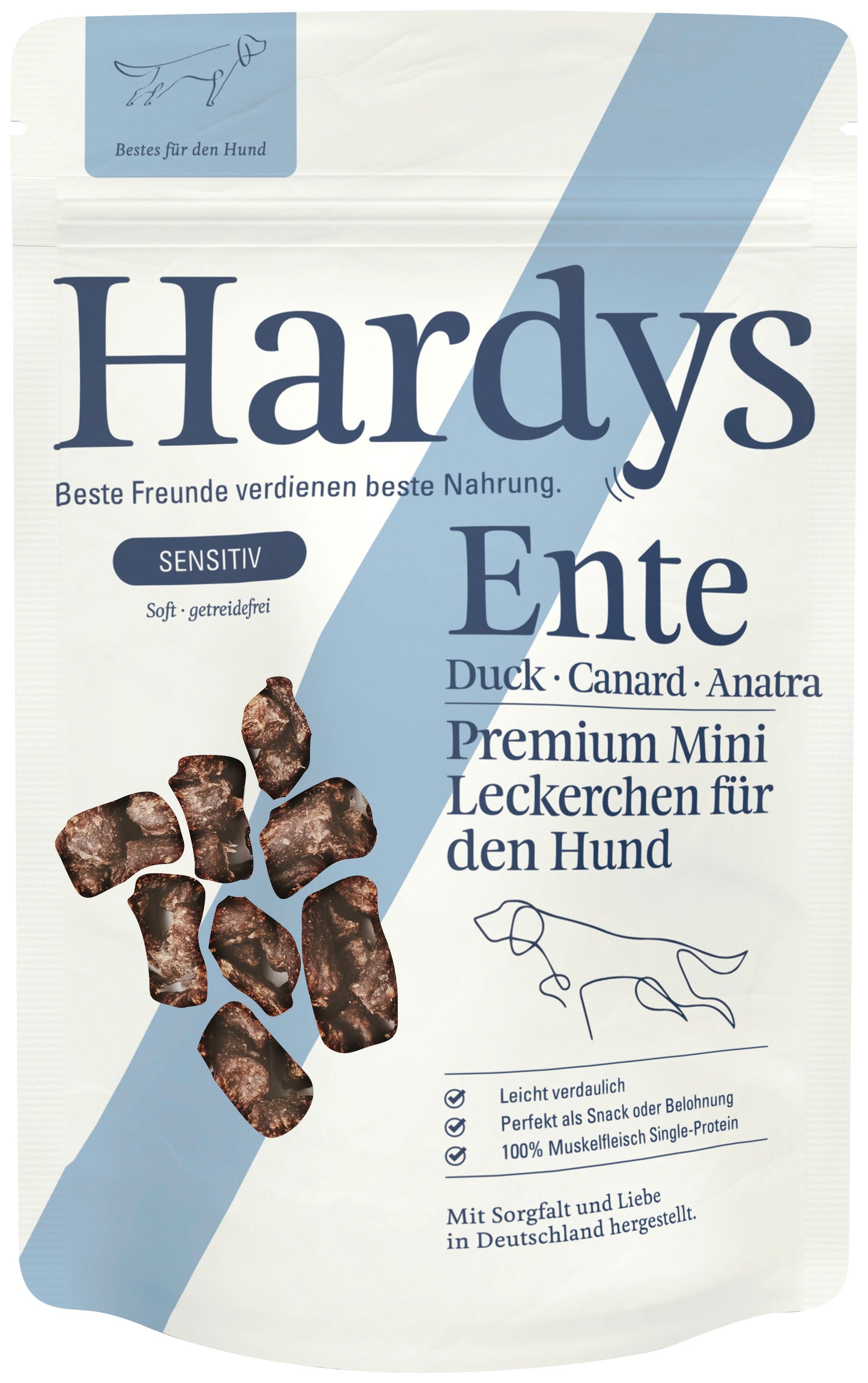 Hardys Mini Leckerchen Ente 125g