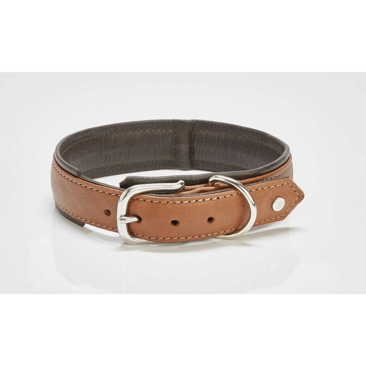 AMICI Hundehalsband Cognac