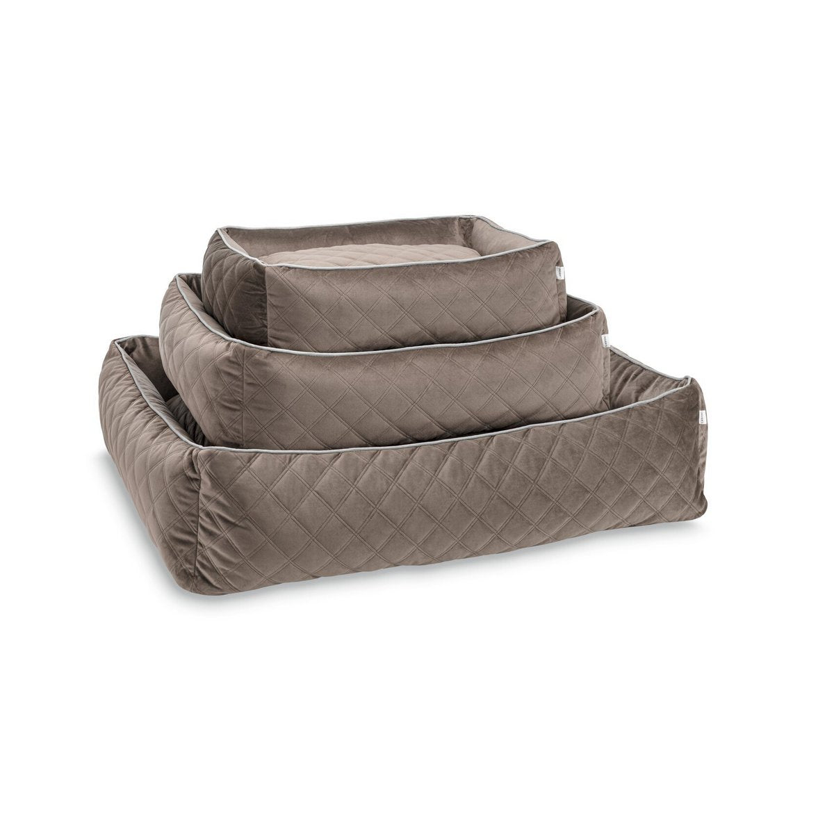 OXFORD Taupe Hundebett