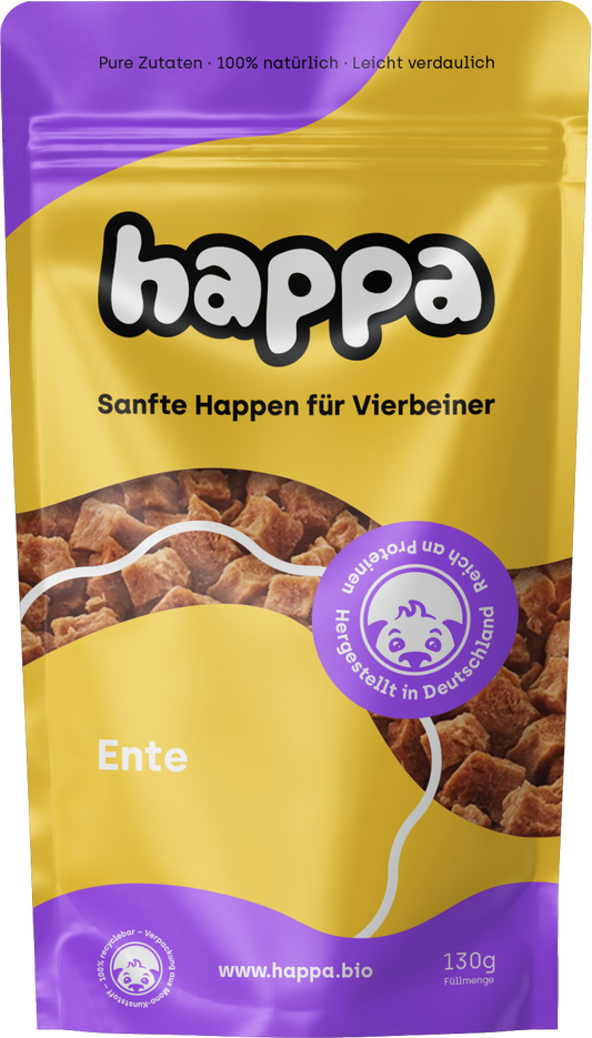 happa sanfte Happen Ente 130g