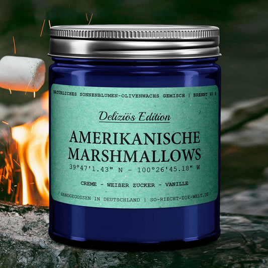 Kerze Amerikanische Marshmallows