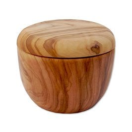 Urn for animals made of olive wood up to 5 kg live weight