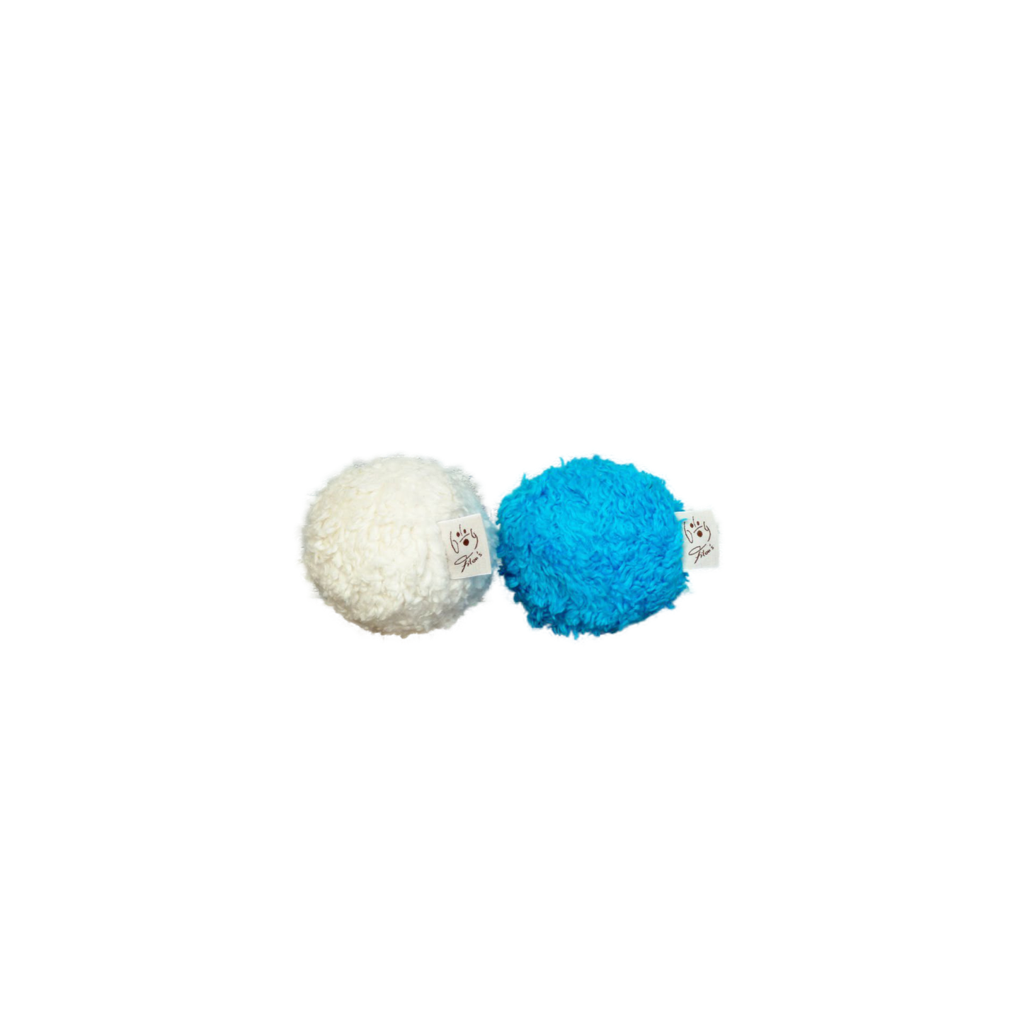 Game ball made of 100% cotton plush